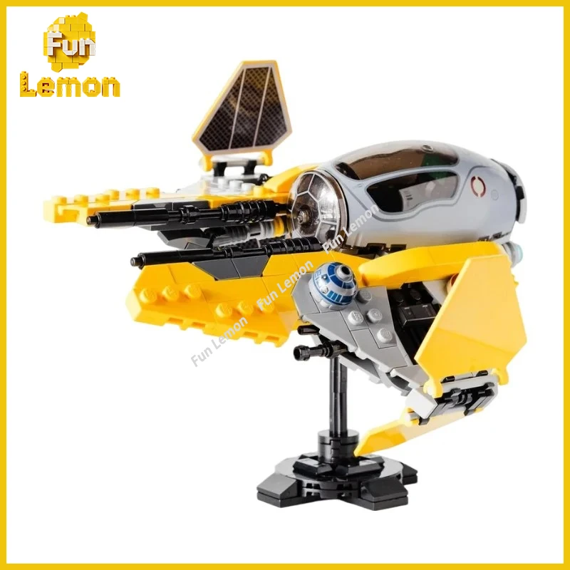 

Конструктор Sci-Fi Space Fighter MOC: Набор для сборки истребителя класса Eta-2 Actis, подарочная игрушка