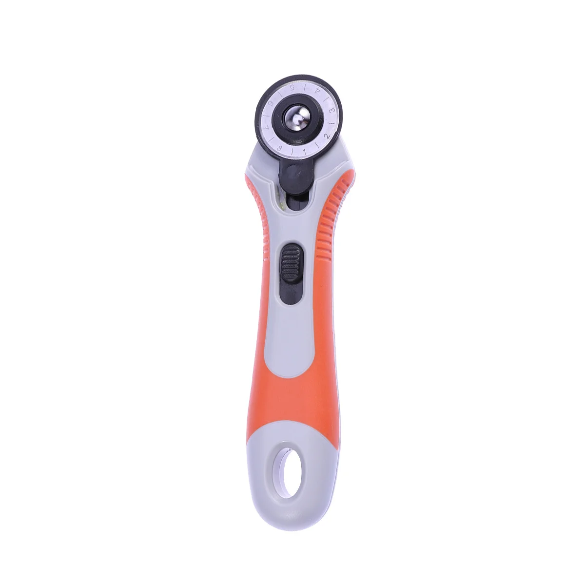 

28mm Rotary Cutter Metal Durable Rubber Grip Comfortable Handling Left Right Hand Use Flexible Safeguard Cloth Cutting Tool