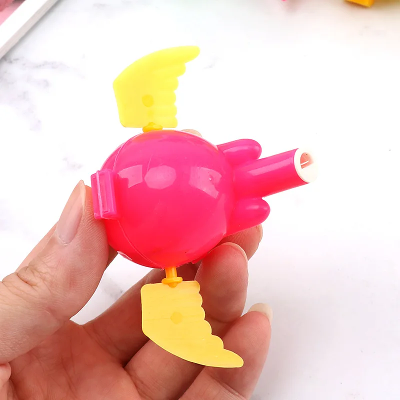 3PCS Random New Creative Children Cartoon Flying Bird Whistle Small Toys Children Cartoon Small Whistle Educational Toys Gift