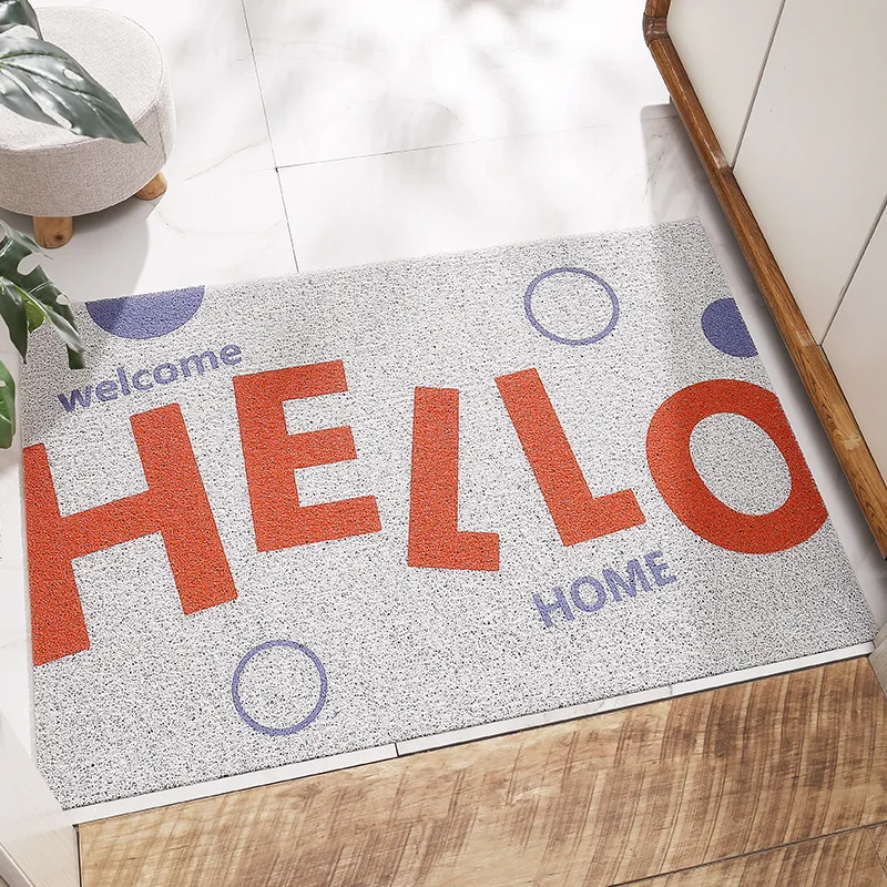 

PVC Coil Door Mat Rubber Door Mats Outdoor Entrance Doormat Welcome Mat Rug Printable