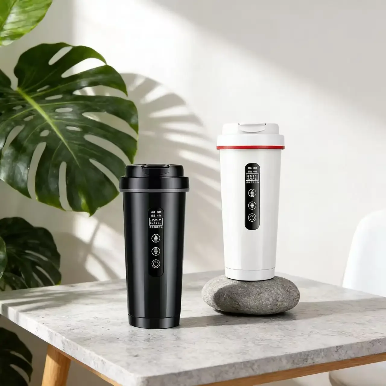 

Электрическая автомобильная кружка-термос 500 мл с подогревом, внутренняя часть из нержавеющей стали 316, умная защита от сухого хода, 12В/24В, для автомобиля и путешествий