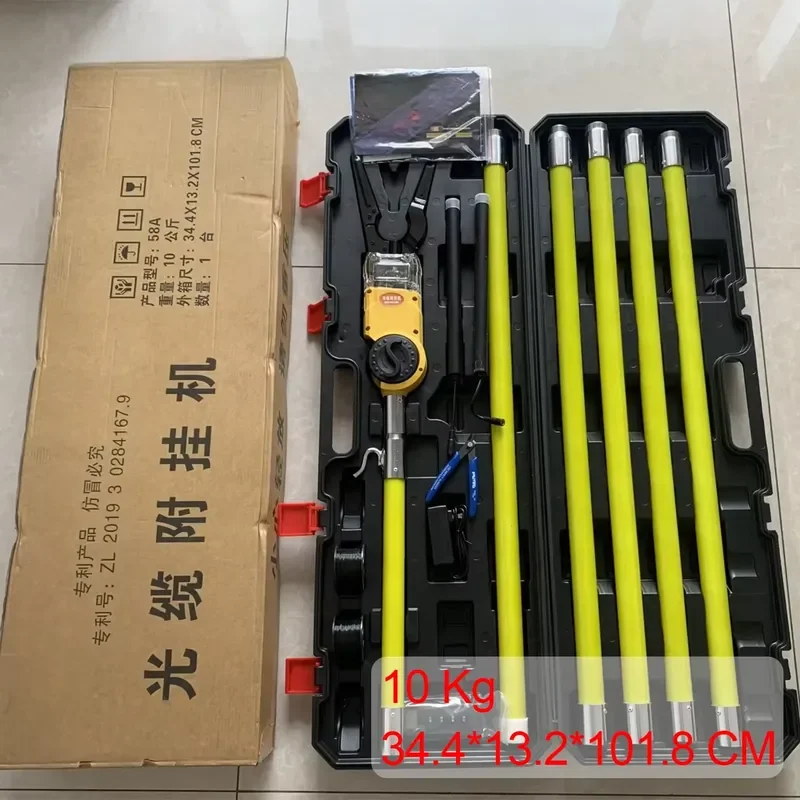 2026 Hot Sale Automatic Cable Tying Machine for Optical Cable Binding High Altitude Wire Organizer to Tidy Electric Wires