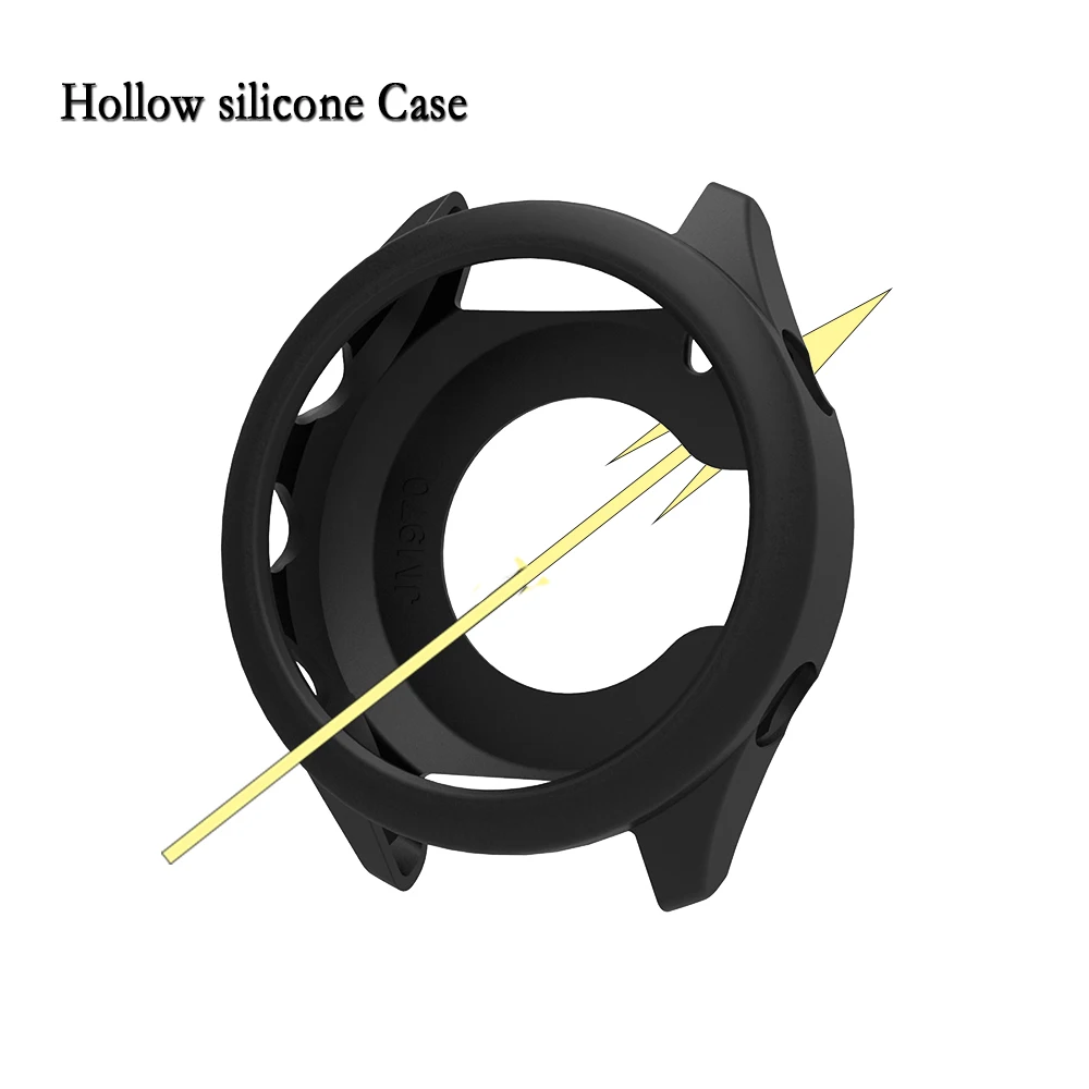 Shell For Garmin Forerunner 970 Soft Silicone Cover Hollow Protective Case Super Light Watch Decoration For Forerunner 970