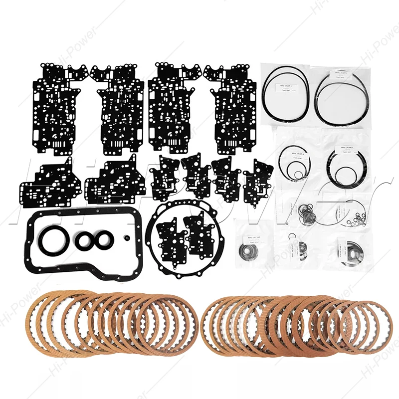 4EAT Automatic Transmission Rebuild Clutch Friction Kit For Subaru Forest Human Lion Gearbox Gasket Oil Seal Discs Repair Kit