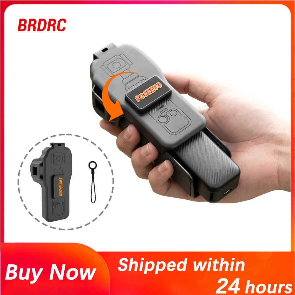 

Protective Case For DJI Osmo Pocket 3,Stratch Proof Flip Cover,Lens Protector & Screen Cap,Pocket 3 Quick Release Accessories