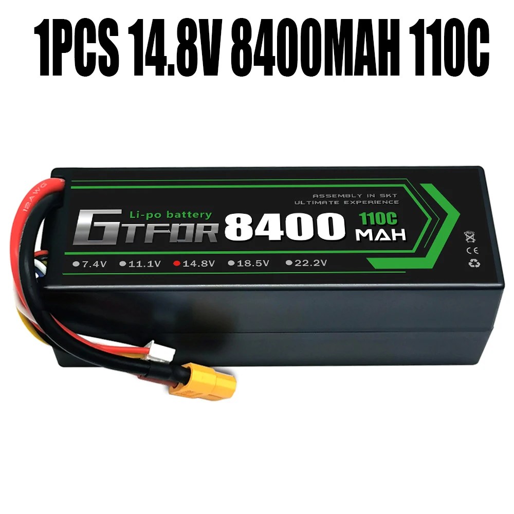 

Batteries Lipo 7.6V 11.4V 7.4V 11.1V 15.2V 14.8V 22.2V 2S 3S 4S 6S 8000Mah 6300Mah 6500mAh 6200mAh 6750mAh 8400mAh 5200mAh Car