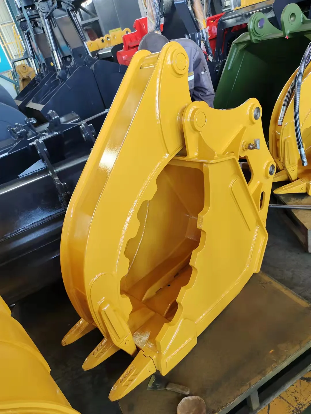 MONDE Construction Machinery Attachments Excavator Thumb Bucket Grapple and Grab Bucket