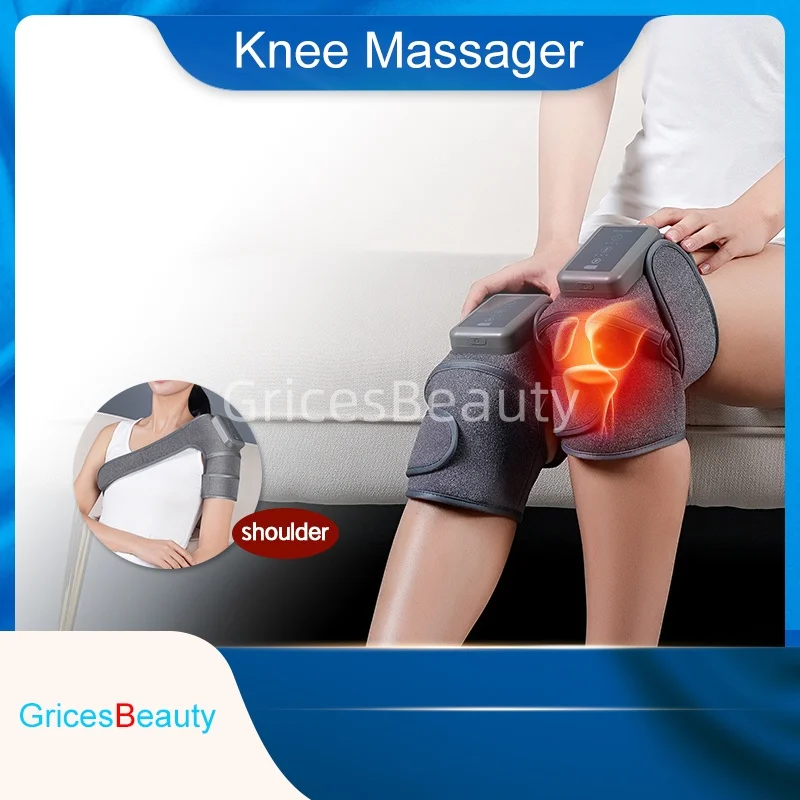 Protable Shoulder Massager Red light Vibration Knee Massager Knee Joint Muscles Relaxtion Equipment Use For Joint Swelling