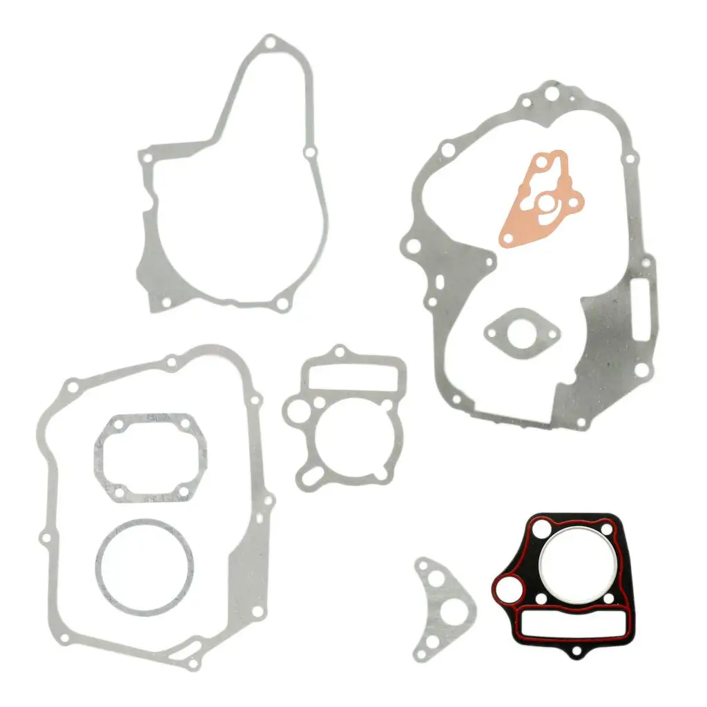 Motor Motorbike Engine Cylinder Head Gasket Set for 110CC Dirt Bike ATV Clutch Intake Gasket for Honda