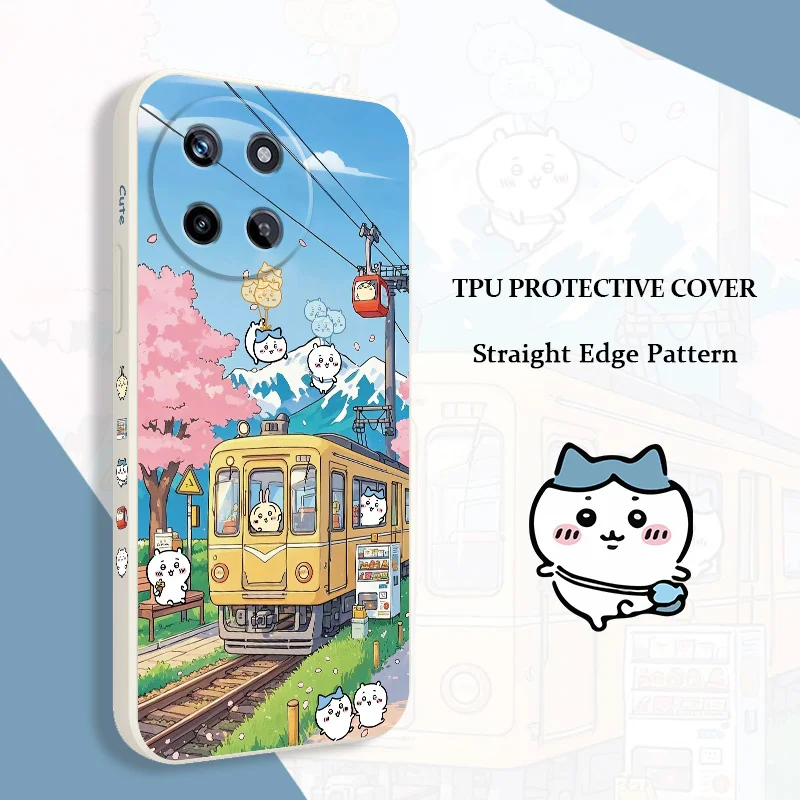 

Green Shade Train Phone Case For OPPO Realme 14 13 12 11 10 9 9i 8 8i 7 Pro Plus C35 C21Y C25Y C25 Liquid Silicone Cover