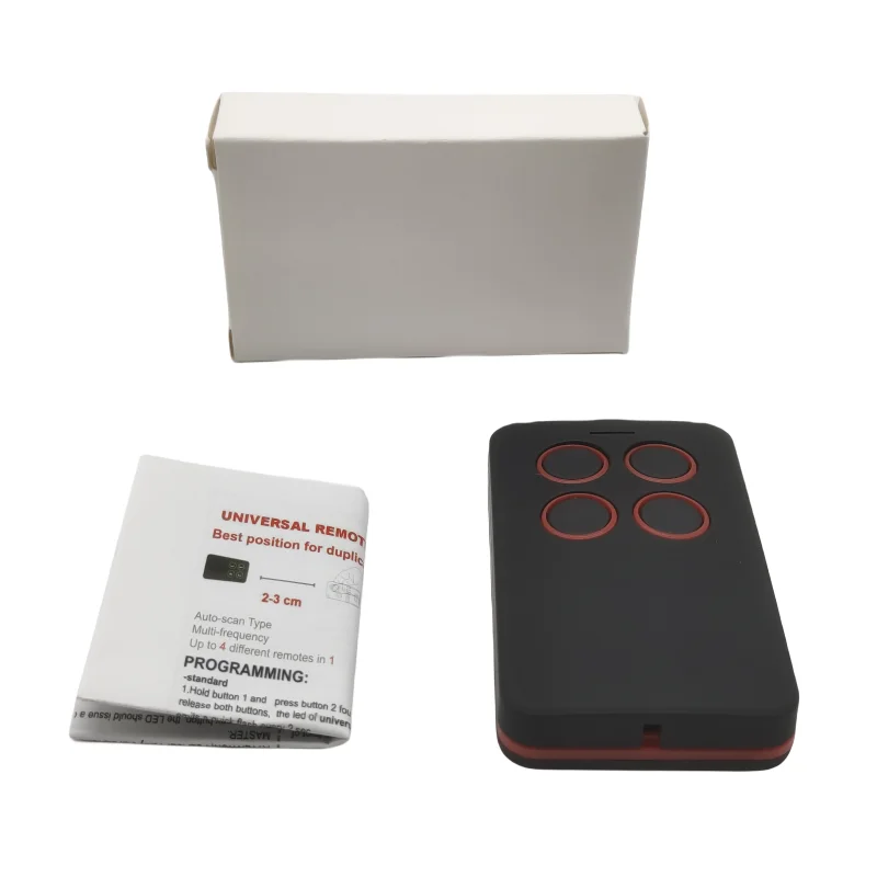 Universal 4 in 1 Remote Duplicate Fixed And Rolling Code Multi Frequency 260mhz-868mhz Garage Door Remote Control