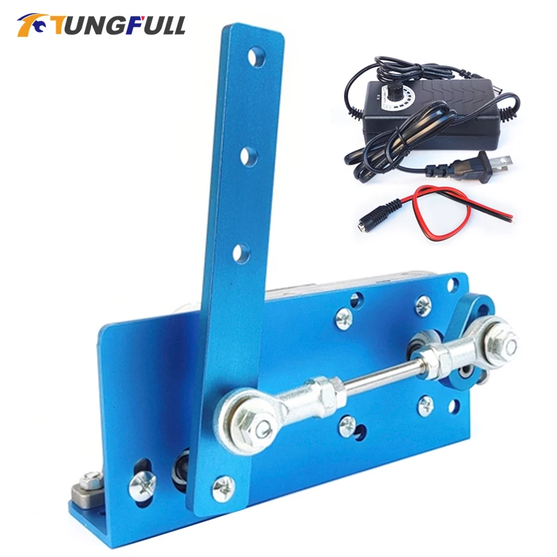 Gear Motor Automatic Wobbler Machine 20-120 Degree DC 12V 24V DIY Design DC Reciprocating Rocking Motor Swing Angle Adjustable