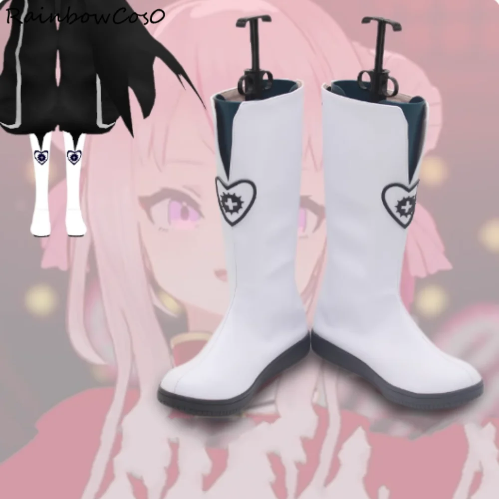 

Tanaka Hime Suzuki Hina HIMEHINA Virtual YouTuber VTuber Обувь для косплея Сапоги Игра Аниме Вечеринка Хэллоуин RainbowCos0 W5055