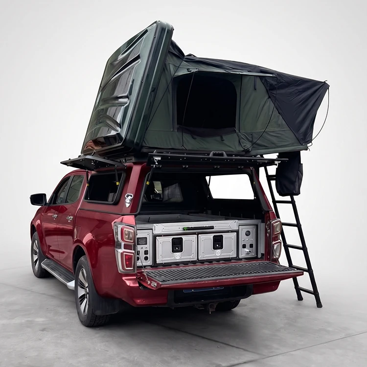 Camping Overland Adventure Secure Customizable Roof Top Tent for SUV Pickup Car with OEM ODM Custom Size and Logo Support