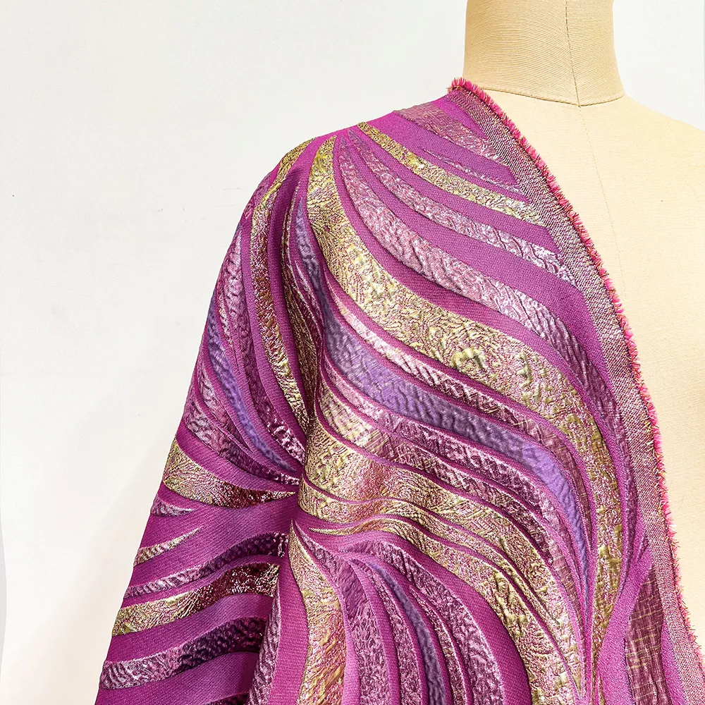 2025年アフリカナイジェリア金メッキレースジャカードブロケード生地新スタイル5ヤードオーガンザチュールメッシュフレンチネットレースウェディングドレス用