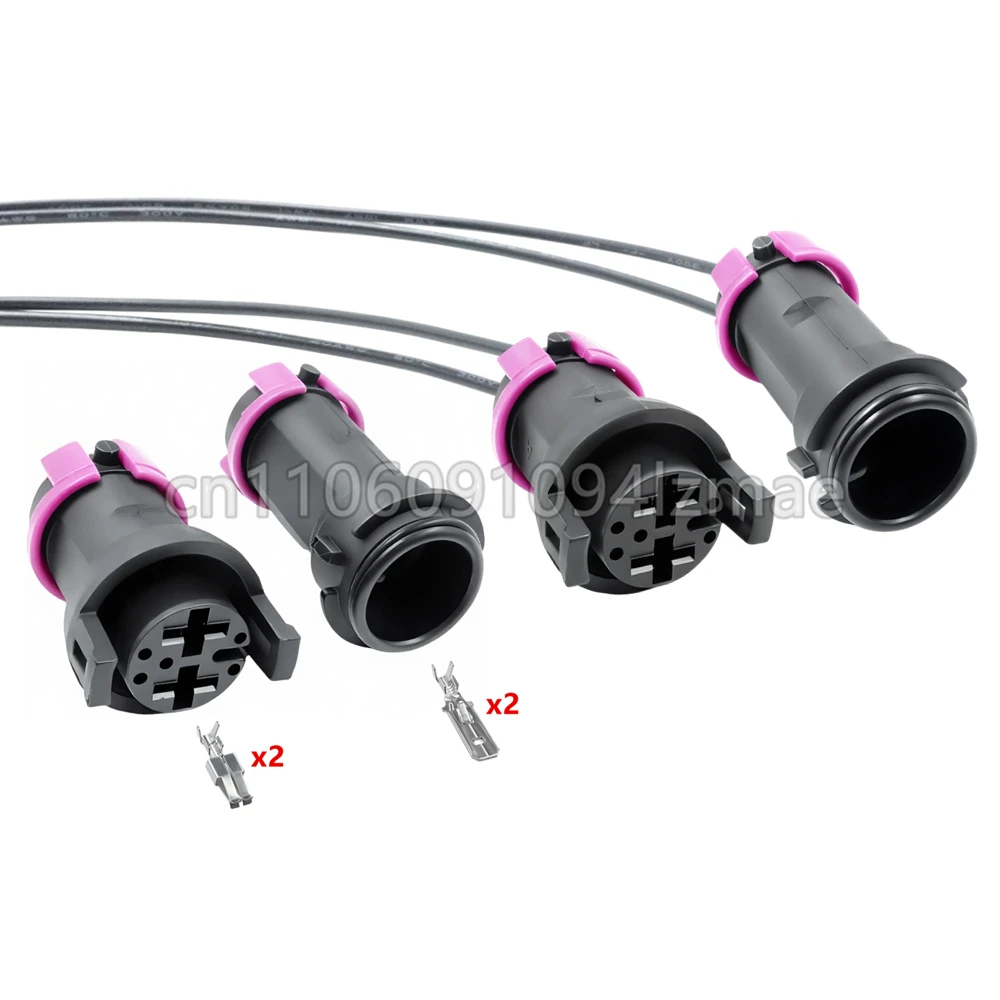 2 Pin Auto Circular Waterproof Fog Lamp Plug Connector For car Toyota Mazda Rx7 813972926 813972923 813971956 443972614