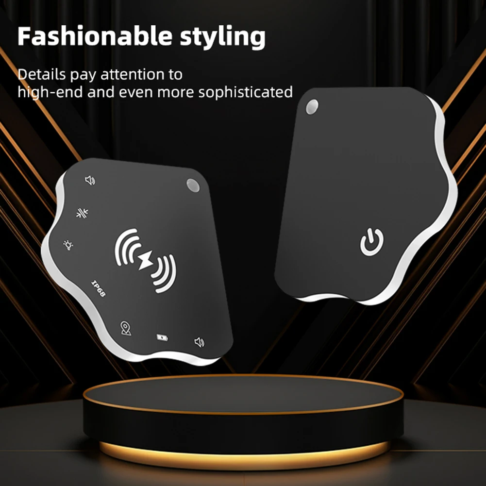

Ultra Slim Wallet Finder Card Anti-loss Card Location Tracking GPS Smart Tag Wallet Tracking Card Works with Apple Apple Find My