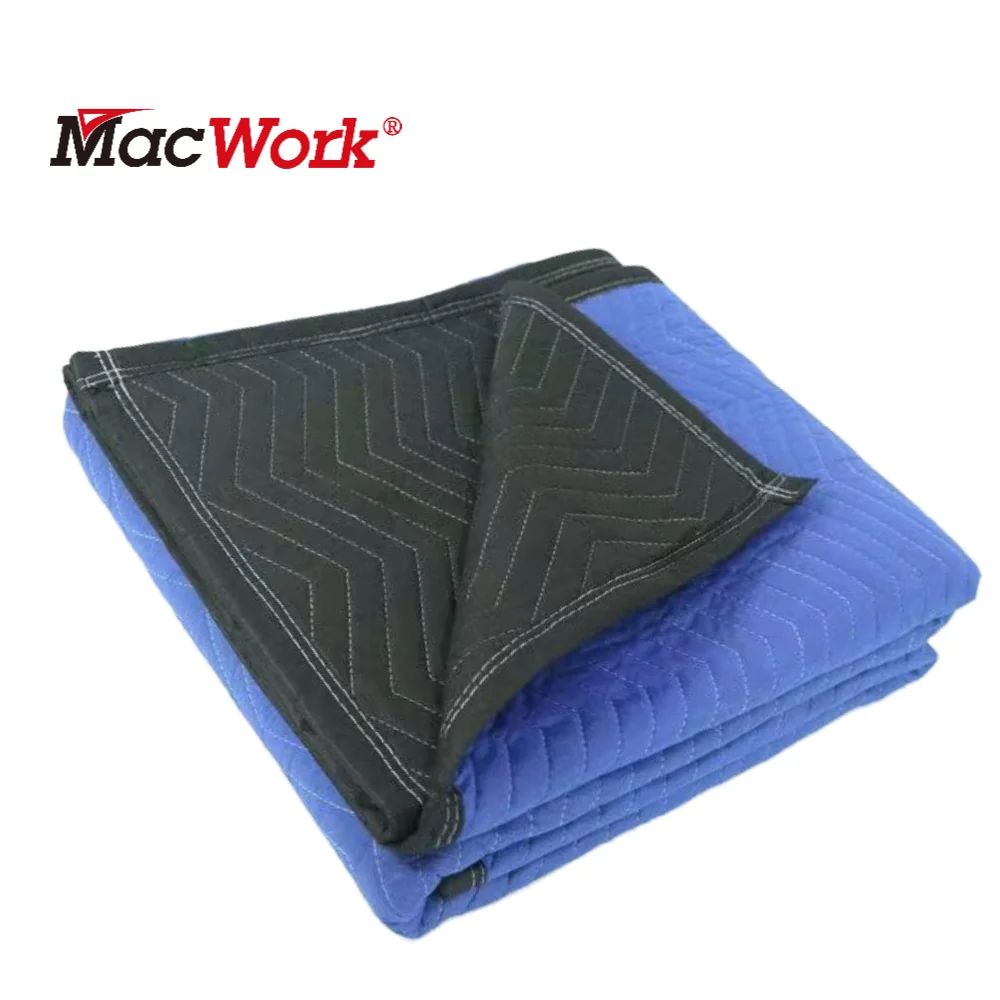 بطانية متحركة من القطن المعاد تدويره شديدة التحمل لحماية أجهزة أرضية الأثاث