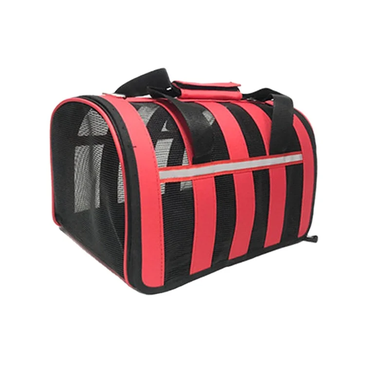 

Portable Sided Pet Travel Carrier Dog Tote Bag Airline Pet Carrier for small dogs cats