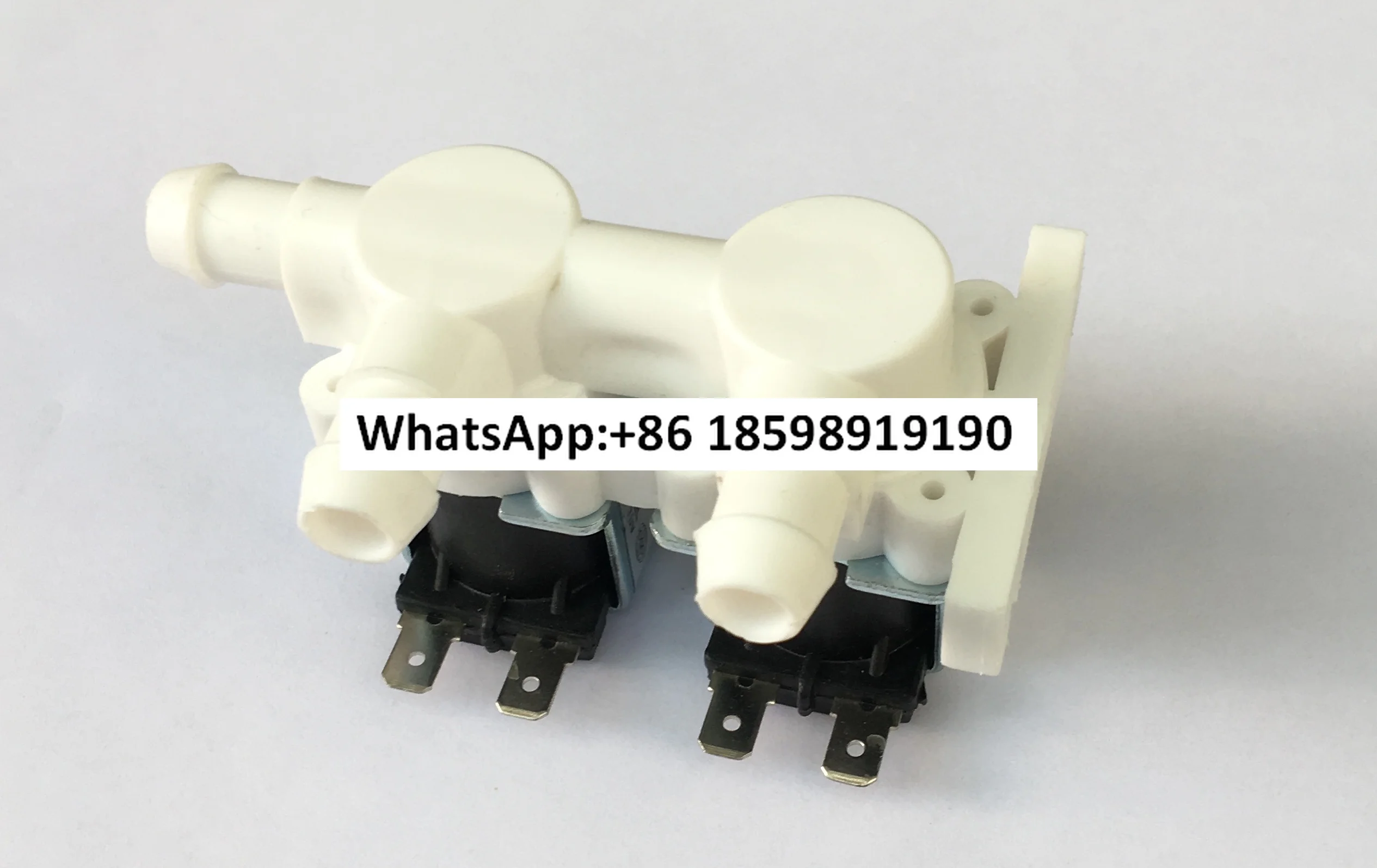 Solenoid valve 12MM solenoid valve two in and one out water inlet and discharge solenoid valve