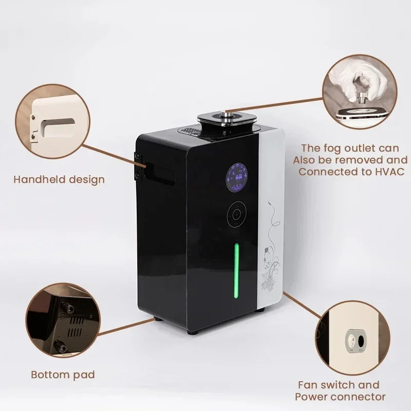 WiFi Electric Aroma Diffuser 3000m³ Scent Machine Essential Oil Diffuser Smart Air Freshener Aromatherapy Home Hotel Office