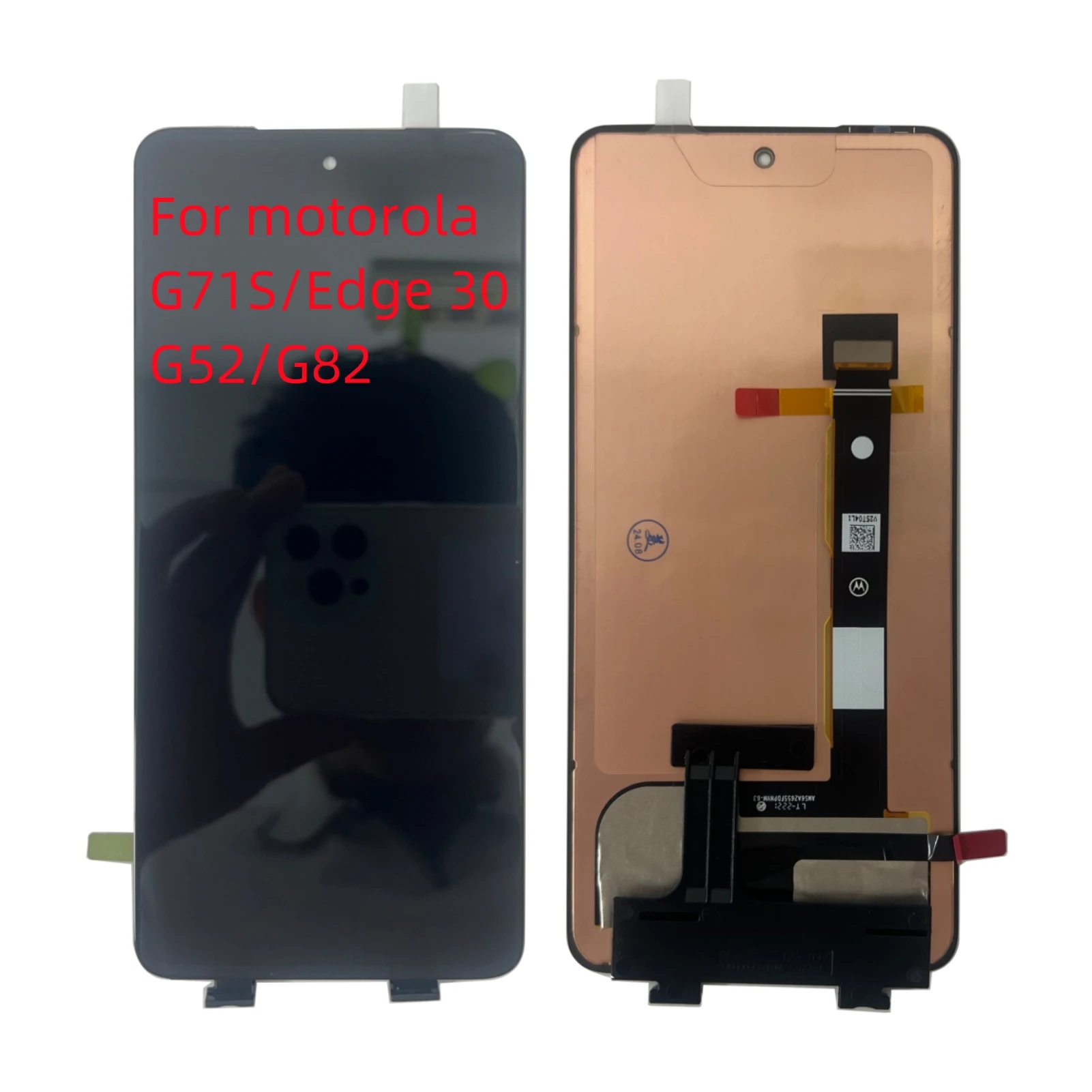 Original For Motorola Moto G71s G52 G82 LCD Display Screen Sensor Panel Digitizer Assembly For Moto Edge30 Display 6.6“Parts