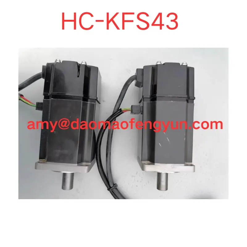 

Used HC-KFS43 Servo Motor 400W tested ok