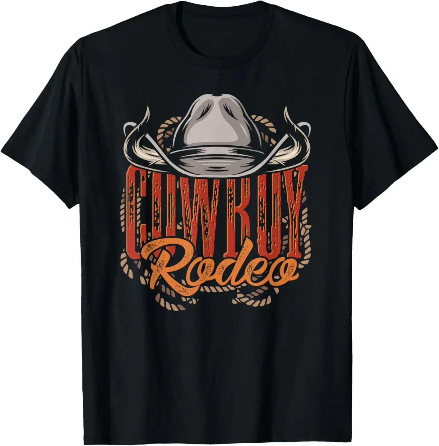 Texas Rodeo Western Equestrian Horseback Riding Cowboy T-Shirt