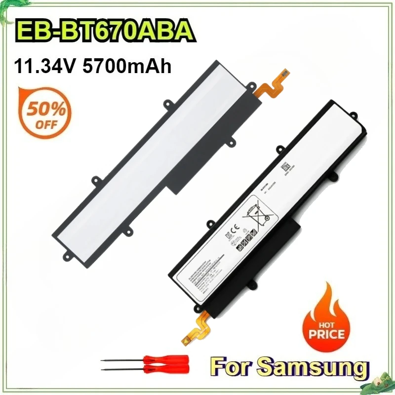

EB-BT670ABA Аккумулятор для ноутбука Samsung Galaxy View Tahoe 18,4 дюйма SM-T670N SM-T670 SM-T677A EB-BT670ABE Batteria