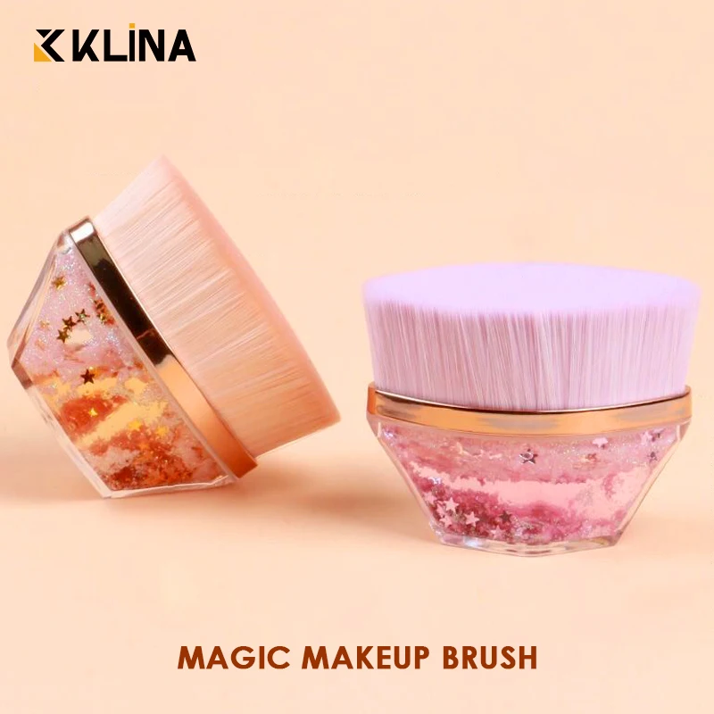 KLINA Universal Number 55 Magic Makeup Brush Included Foundation Powder Blusher Shadow Make-up Brush Portable Make Up Tools