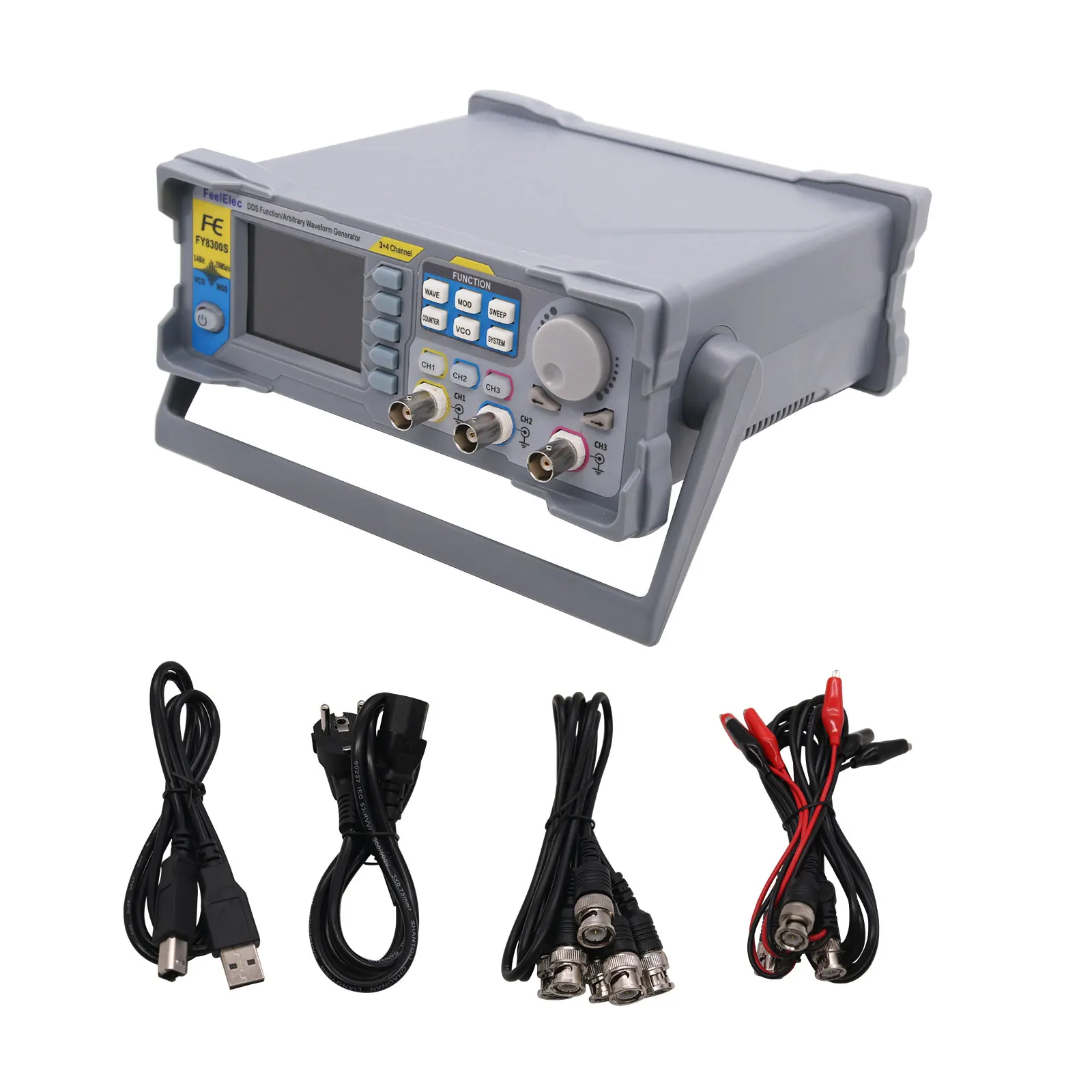 

For FY8300-30M 30MHz DDS 3-Channel Function Signal Generator Arbitrary Waveform Signal Generator