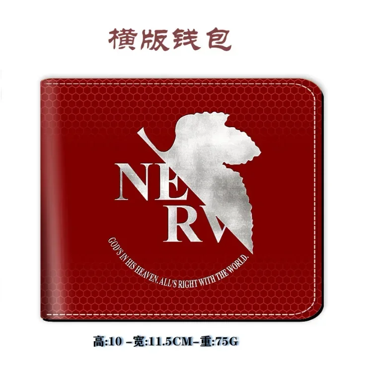 نيون جينيسيس إيفانجيليون موضة أنيمي محفظة أسوكا لانغلي سوريو الكرتون محافظ محفظة للعملة حقيبة يد بطاقة عادية هدايا عيد الميلاد