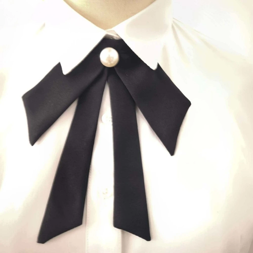 

Fashionable College-style Bow Tie Collar Flower Women's Accessories Small Tie Bowknot Fluttering Dress Versatile Uniform Bow Tie
