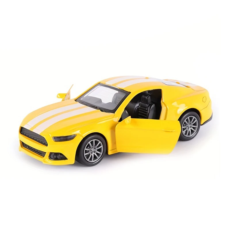 1:32 scale Wild Horse alloy sports car model; children's toy car; display piece; friction car; boy's collection; educational toy