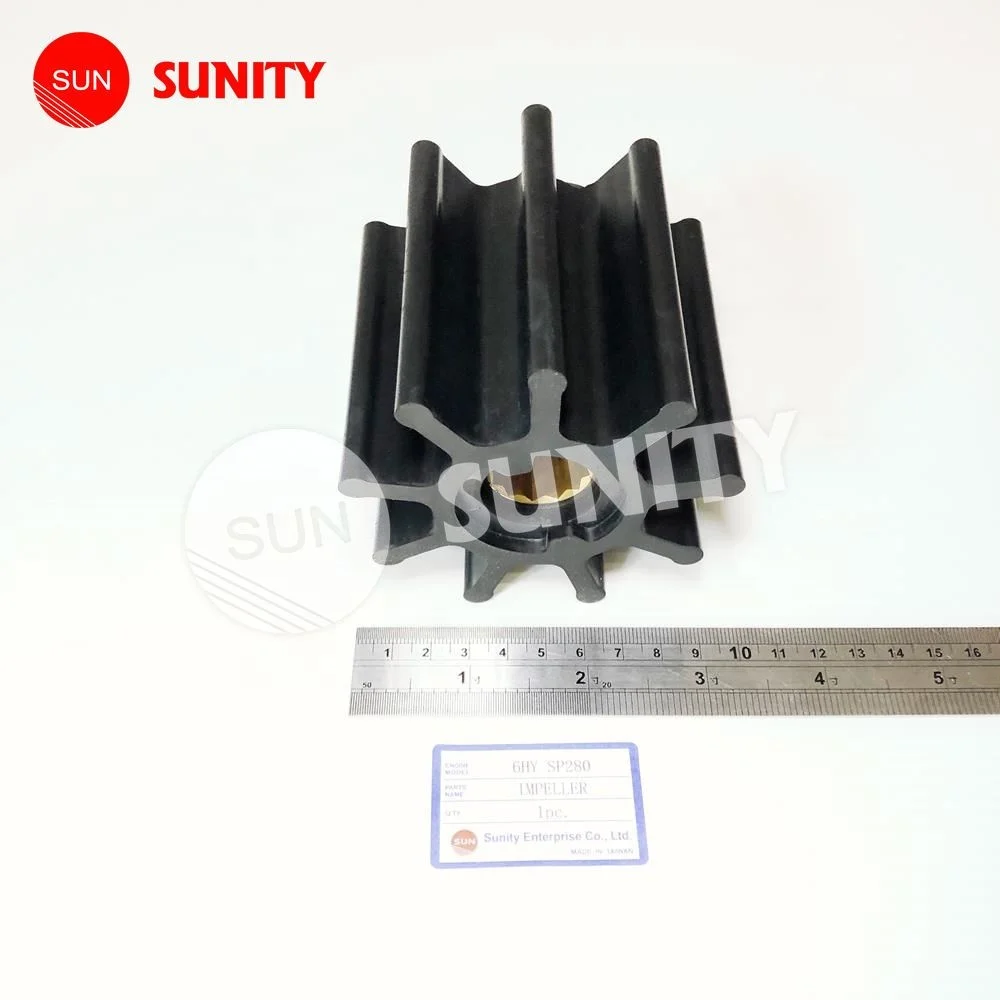 TAIWAN SUNITY Excellent Quality 6HY Water Pump SP280 OEM 125613-42762 FOR YANMAR 6HY IMPELLER