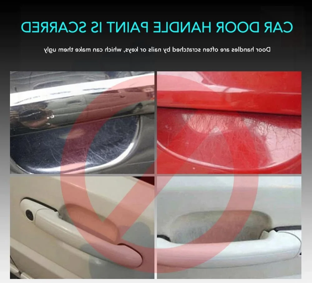 

5x Transparent Car Handle Protective Film Stickers for KIA K2 K3 K5 Sorento Sportage R Rio Soul