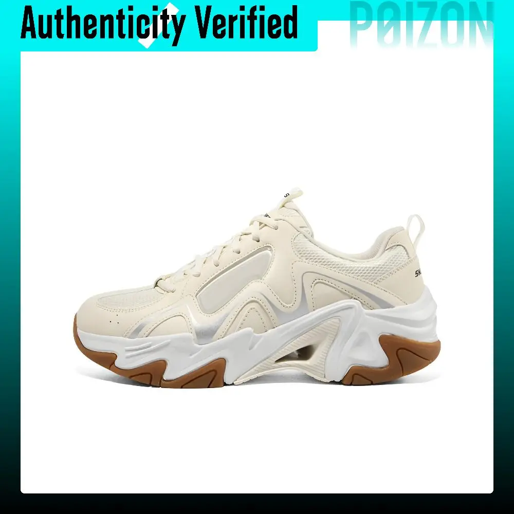 Skechers Stamina V3 Cushioning, Wear Resistant Low top Chunky Sneakers Men's Natural 894162-NTBK