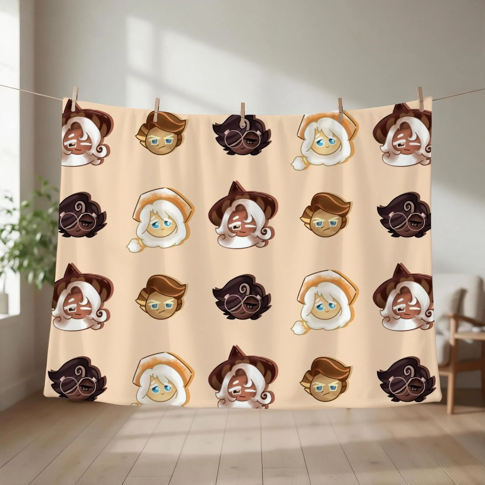 Parfaedia Fantasy (Cookie Run) Throw Blanket couch cozy soft plush fuzzy picnic outdoor blanket