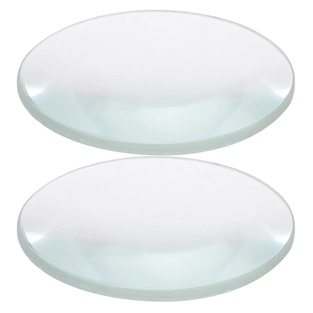 

2Pcs Double Convex Lens Glass Diameter 30mm Focal Length 50mm Physics Teaching Optical Lens for Science Experiments