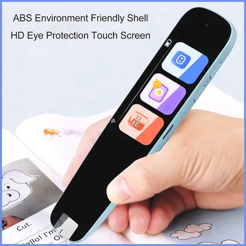 Offline Translator Pen for Students & Teachers, 123 Languages Scanning Dictionary Pen, Smart Point Reading Device