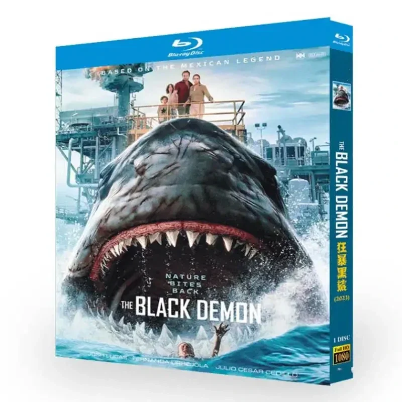 The Black Demon (2023) 1-Disc 1080P HD All Region New Box Set English DTS-HD 5.1 Audio Blu-ray Disc DVD