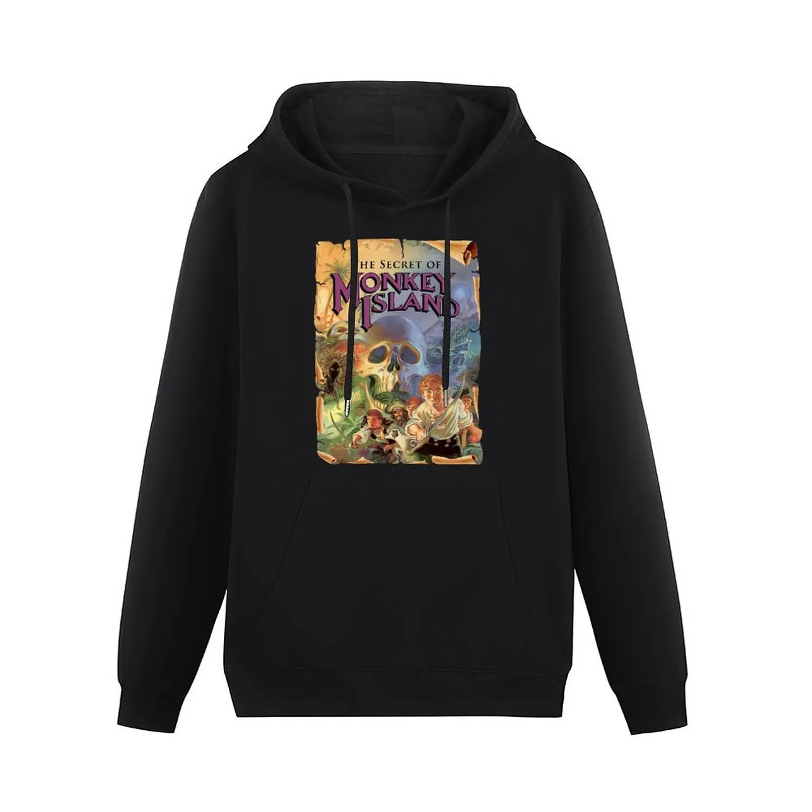 The Secret of Monkey Island Pullover Hoodie blouse men's clothing men's coat man hoodie