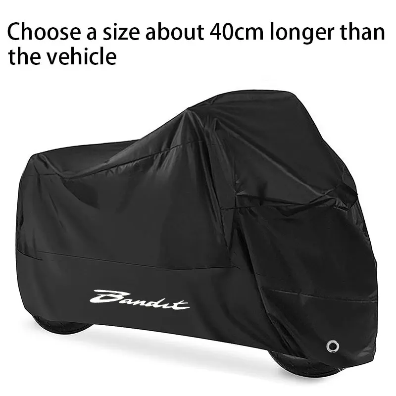 Protector Uv impermeable para motocicleta, cubiertas a prueba de lluvia y polvo para SUZUKI GSF 250 600 600S 650 650S 650N 1200 1250 Bandit 650S