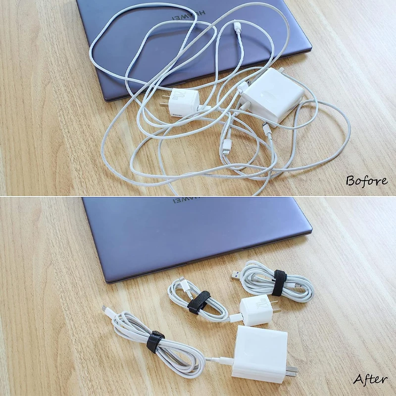 Organizer Wire Winder Ties USB Charger Cable Protector Earphone Mouse Cord Management For iPhone Samsung Xiaomi