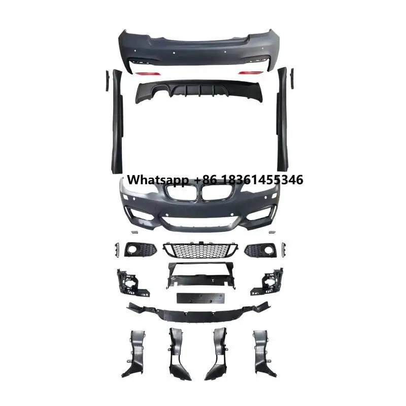 

For 2 Series F22 2014-2020 Wholesale Car Modification MT M Sport Body Kit Bumper M Tech Bodykit