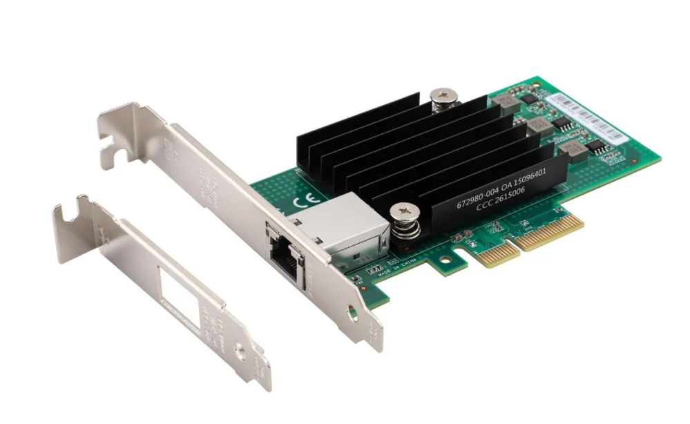 For AQC107 Support 1/2.5/5/10G PCIe x 40,000 Mbps network interface card server RJ45