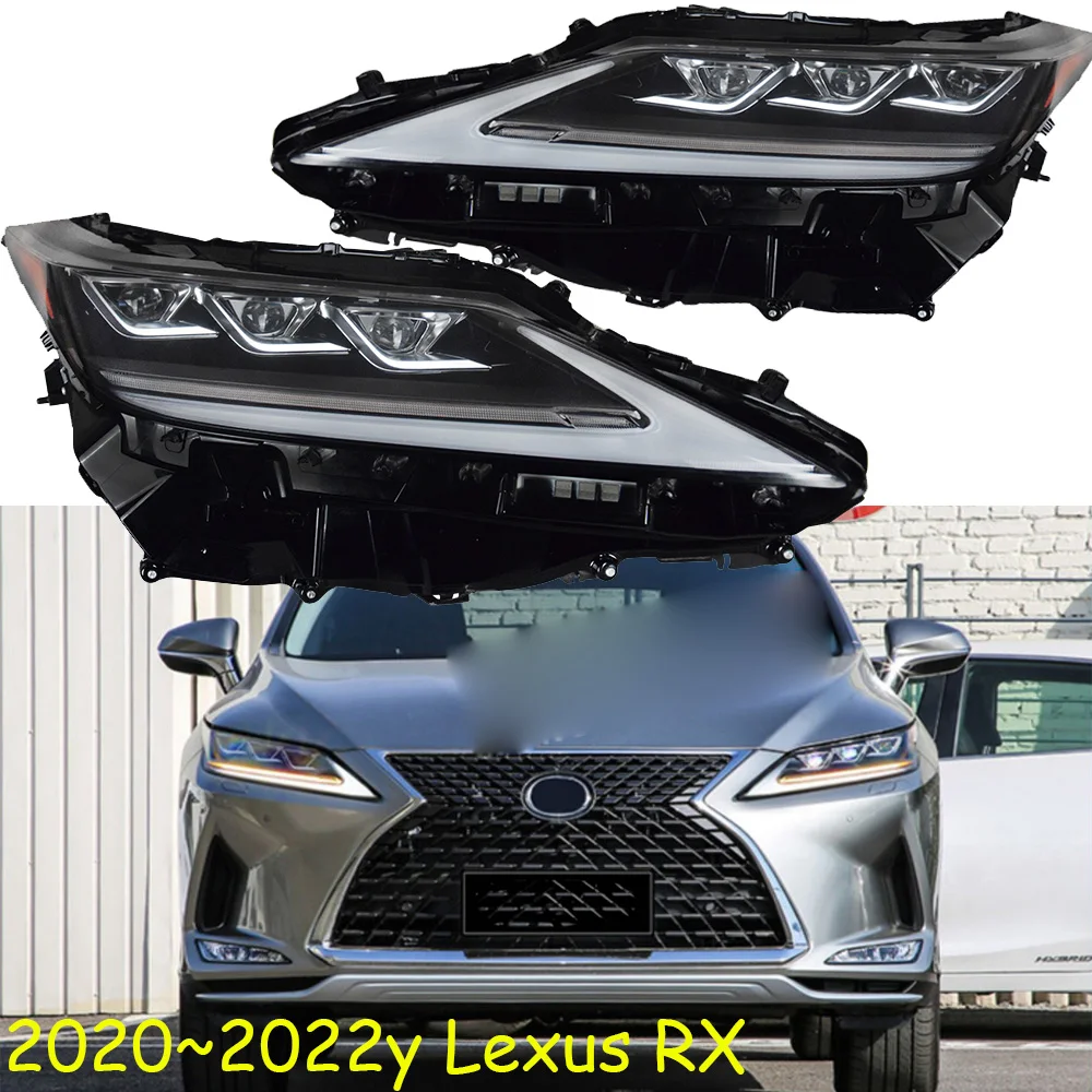 car bumpe headlamp for Lexus RX headlight ALL IN LED 2020~2023y head lamp for Lexus RX fog light