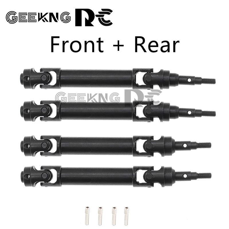 

Стальной металлический передний задний приводной вал CVD драйвер для Traxxas Raptor R F150 1/10 обновленные детали для радиоуправляемых автомобилей аксессуары