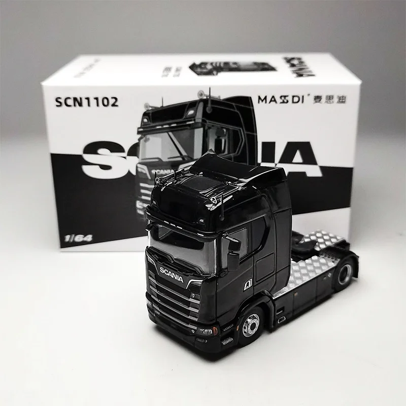 New Masdi 1:64 Scania R500 770s R650 Civilian Trailer Transport