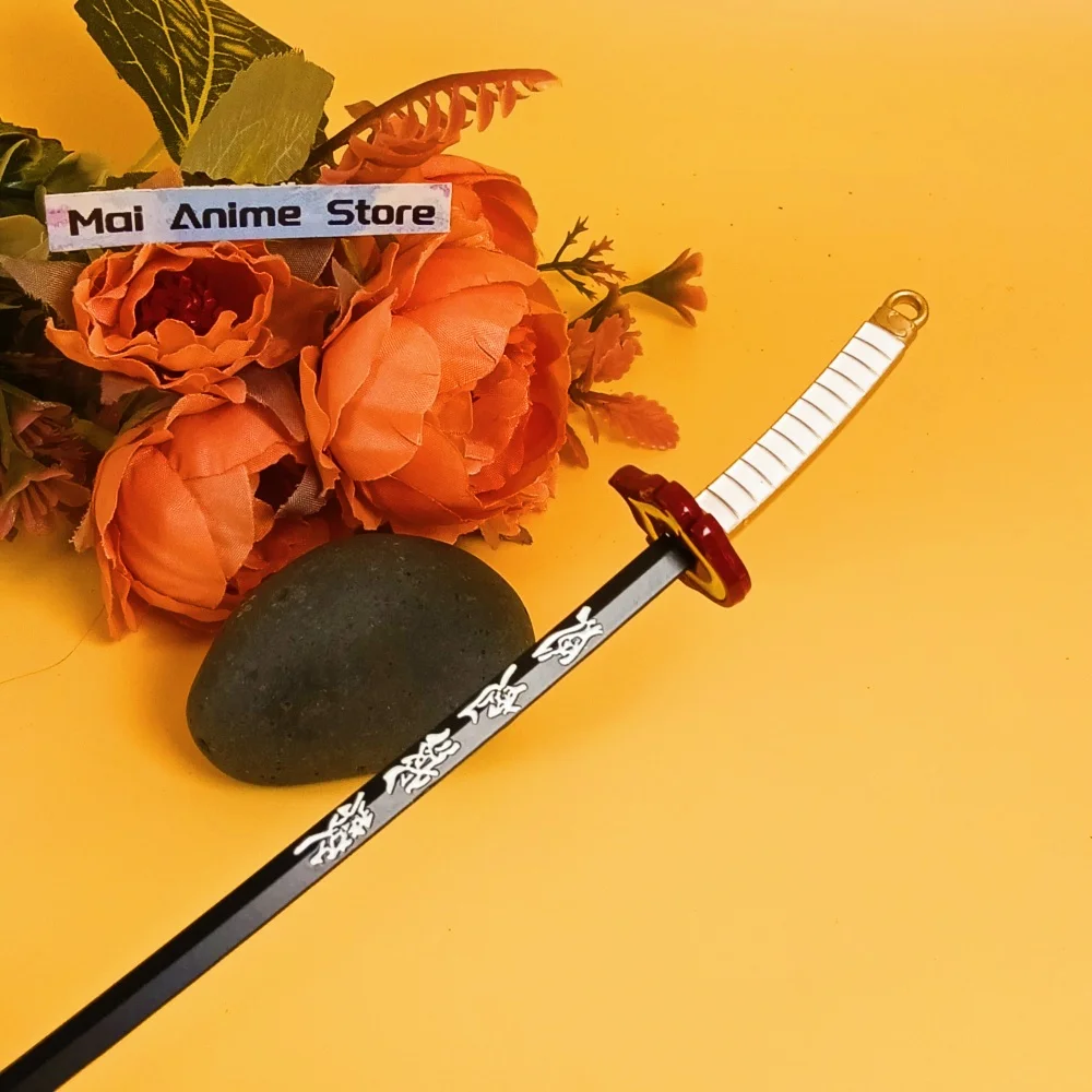 6-calowa Metalowa Mini Katana Prawdziwa Ostrze Katany Nóż Ninja Figurka Oryginalny Żelazny Miecz Anime Samurajski Miecz Dekoracja Niedoładowana Zabawka Prezent